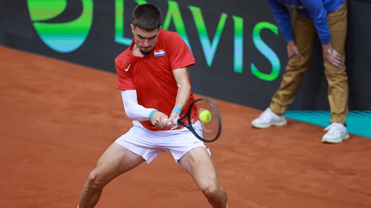 Prižmić se sjajno borio, ali Moutet ipak donio Francuskoj prvi bod