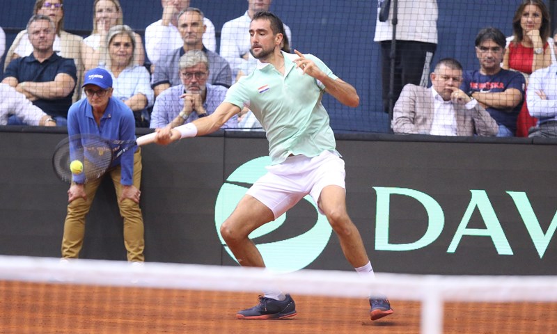 Čilić puno griješio, Rinderknech to iskoristio: Francuska pred vratima prolaza