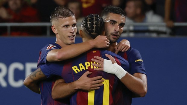 Krasna asistencija i gol Danija Olma u visokoj pobjedi Barcelone