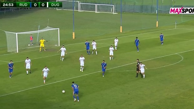 Cvetko pogotkom u završnici prvog dijela donio tri boda Rudešu protiv Dugopolja