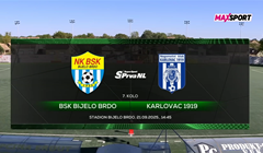 Po pogodak u oba poluvremena za veliko slavlje Karlovca protiv BSK-a