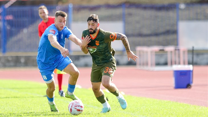 Rano vodstvo Osijeka, Petrusenko iz drugog pokušaja uspio ubaciti, Čolina lijepo pogodio