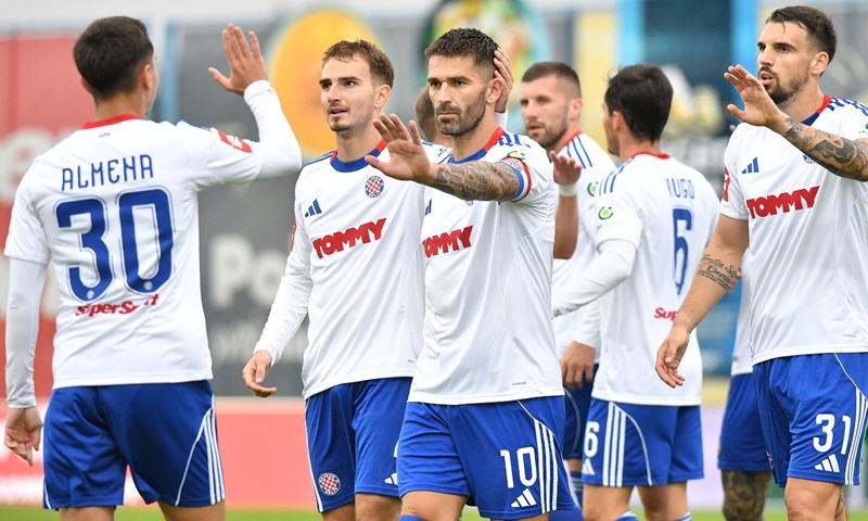 Hajduk do vodstva u Koprivnici nakon krasne akcije