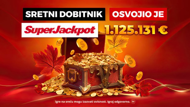 Milijuni idu u Međimurje: SuperCasino dobio svog šestog milijunaša!