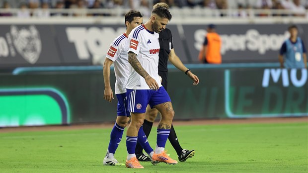 Marko Livaja ozlijedio je zadnju ložu lijeve noge, poznato koliko će biti van terena