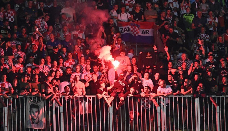 Hrvatski nogometni savez kažnjen novčano i zatvaranjem dijela tribina u sljedećem susretu
