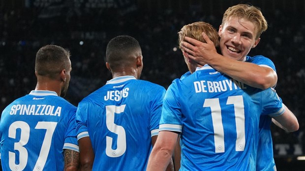 De Bruyne i Hojlund odveli Napoli do sva tri boda protiv Sportinga