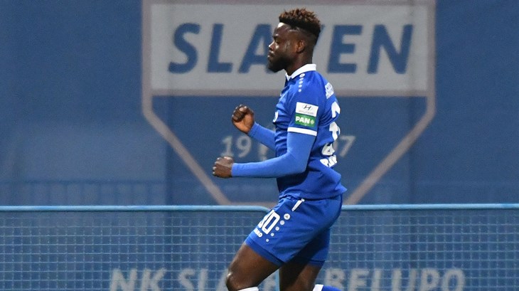 Michael Agbekpornu snažnim udarcem do prvijenca u SuperSport HNL-u