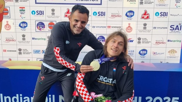 Deni Černi osvojio zlatnu medalju na Svjetskom prvenstvu u paraatletici