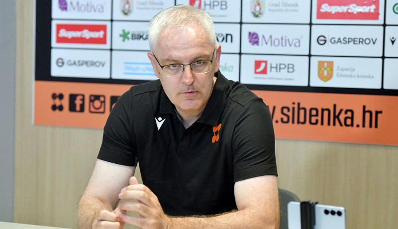 Ivan Velić više nije trener Šibenke: 'Odluka je zajednički donesena'