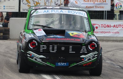 Završnica autoslaloma u Mokošici: Nenad Damarija obranio naslov državnog prvaka