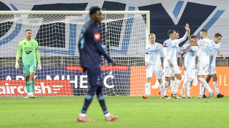 Visoka pobjeda Rijeke, aktualni prvak SHNL-a briljirao je na Rujevici protiv Osijeka