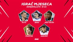 Hajdukovci odnijeli tri od četiri SuperSport HNL nagrade za listopad, Šego igrač mjeseca