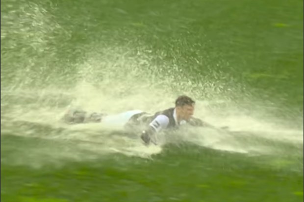 Proklizavanje u djetinjstvo: Odgoda utakmice nije pokvarila igračima raspoloženje