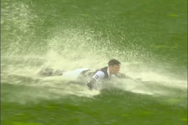 Proklizavanje u djetinjstvo: Odgoda utakmice nije pokvarila igračima raspoloženje