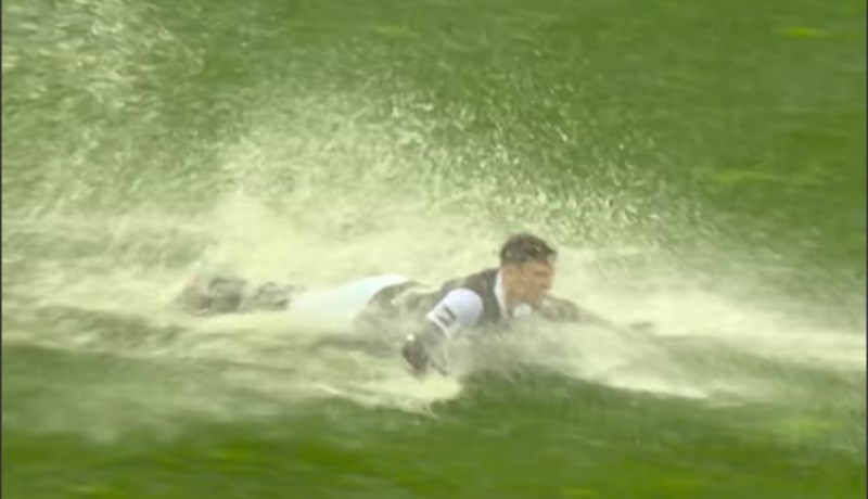 Proklizavanje u djetinjstvo: Odgoda utakmice nije pokvarila igračima raspoloženje