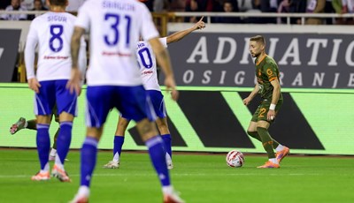 Drugi žuti karton Jurišića i Osijek pola sata s igračem manje