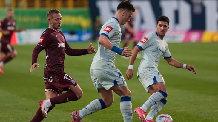 Bakrarov pogodak nade ipak nije bio dovoljan Dinamu na Drosini