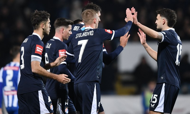 Luka Stojković pogodio i izvana, Dinamo do šestog gola