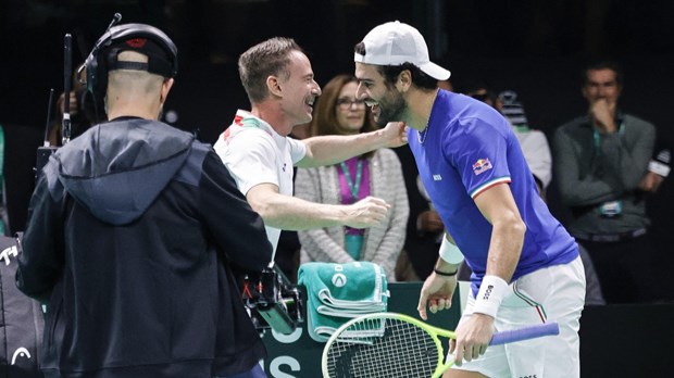 Italija sve riješila u singlu i bez glavnih aduta osvojila Davis Cup