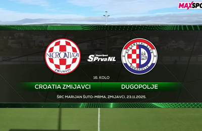Pogledajte najbolje trenutke preokreta Dugopolja protiv Croatije iz Zmijavaca