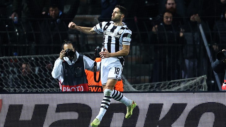 Ivanušec strijelac u domaćem remiju PAOK-a, Midtjylland poražen u Rimu, nema više stopostotnih