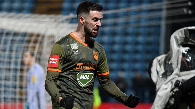 Arnel Jakupović doveo Osijek u vodstvo pretkraj poluvremena