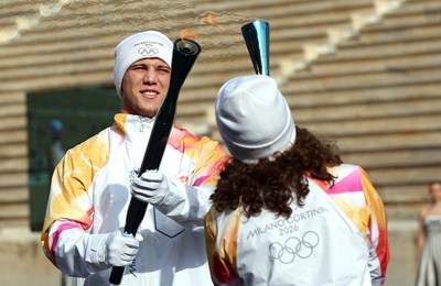 Organizatori Zimskih olimpijskih igara preuzeli olimpijsku baklju