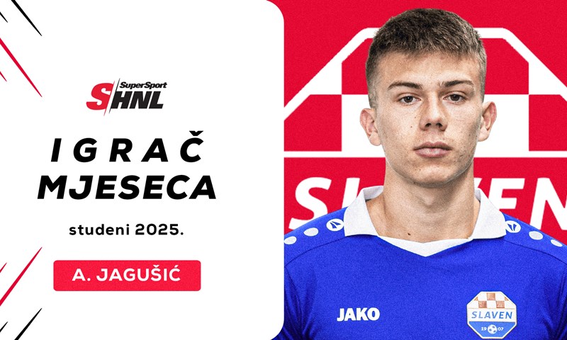 Najbolji u studenom: Trofeji za Jagušića i Gregurinu potvrda odličnog mjeseca za Slaven Belupo