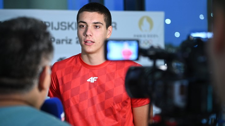 Jere Hribar s novim hrvatskim rekordom do finala na 100 slobodno na Europskom prvenstvu