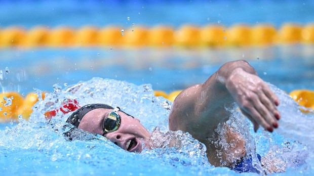 Jana Pavalić, Jere Hribar i Luka Cvetko izborili polufinale na 50 slobodno na Europskom prvenstvu