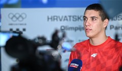Zlatni Hribar: 'Strašno sam zadovoljan svojim plivanjem'