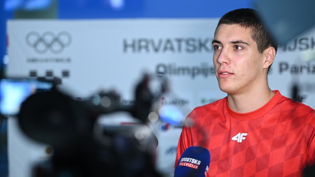 Zlatni Hribar: 'Strašno sam zadovoljan svojim plivanjem'