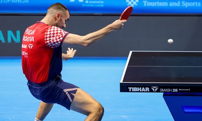 Sedmi stolnotenisač svijeta u četiri seta izbacio Tomislava Pucara