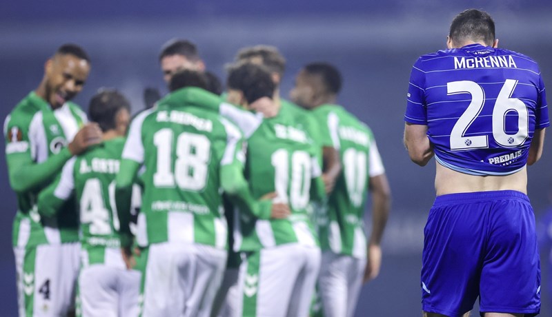 Dinamo nije bio konkurentan niti Betisu, Španjolci u drugoj brzini kroz Maksimir