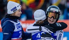 Sve ostaje u obitelji: Nika i Domen Prevc slavili u Klingenthalu