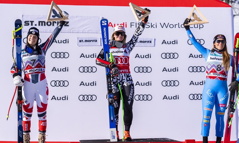 Alice Robinson pobjeđuje i u superveleslalomu, Vonn ovaj put korak do postolja