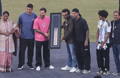 Završena 'Messimanija', Argentinac u New Delhiju zaključio svoj posjet Indiji