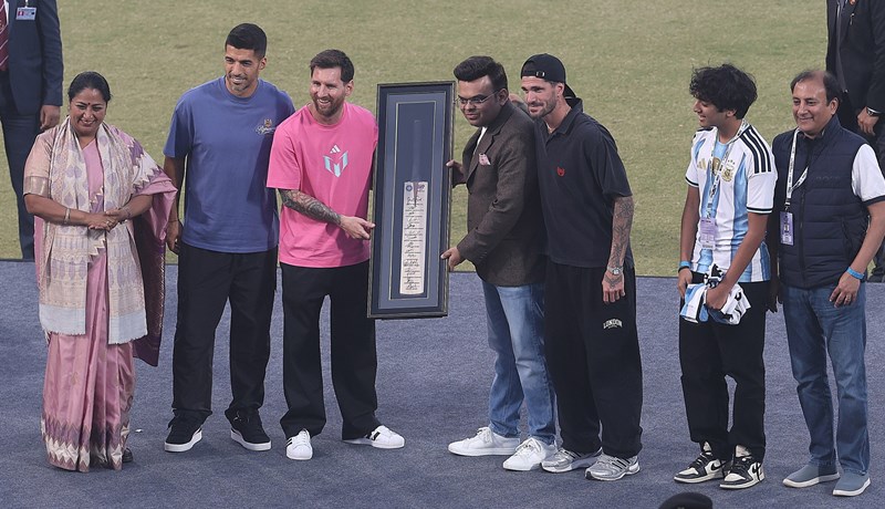 Završena 'Messimanija', Argentinac u New Delhiju zaključio svoj posjet Indiji