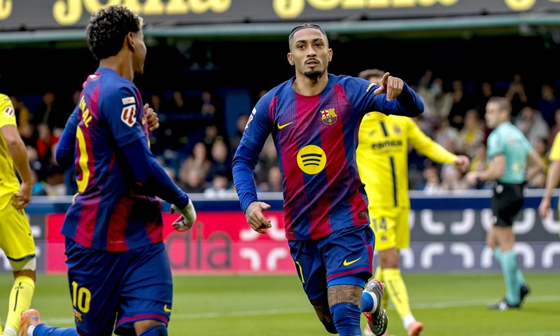 Barca sigurna protiv Villarreala, Raphinha i Yamal potopili Žutu podmornicu