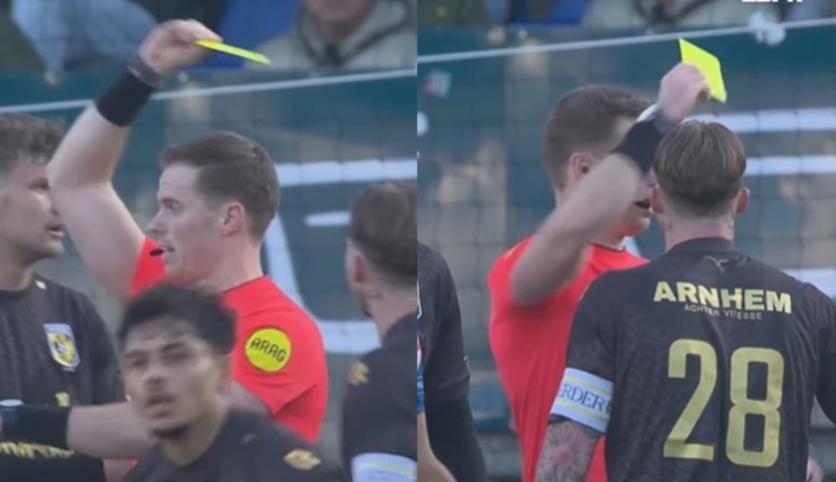 Božić je uranio u nizozemskoj drugoj ligi, sudac u nekoliko sekundi podijelio šest žutih kartona