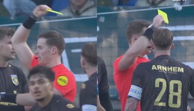 Božić je uranio u nizozemskoj drugoj ligi, sudac u nekoliko sekundi podijelio šest žutih kartona