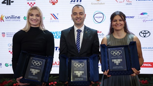 Hrvatski olimpijski odbor proglasio najbolje sportaše i sportašice u 2025. godini