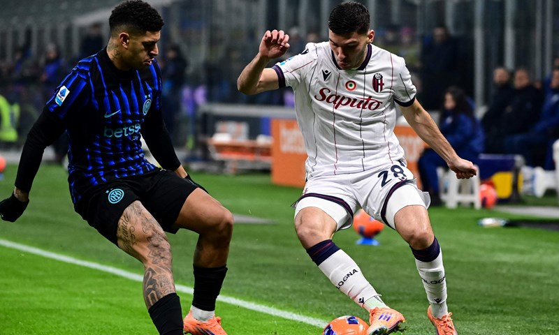 Bologna izgubila sa "samo" dva gola razlike, Sučić s Interom ostaje na vrhu ljestvice