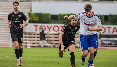 Hajduk na Poljudu upisao uvjerljivu pobjedu protiv Posušja, Mlačića se čuvalo od ozljede