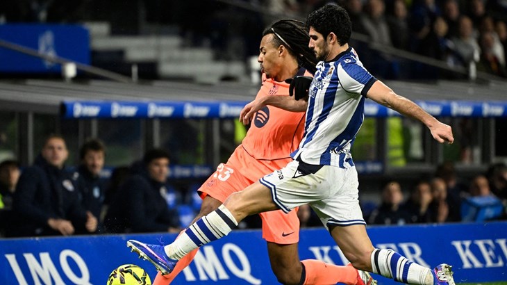 Barcelonin niz zaustavljen u San Sebastianu, domaćin uz puno sreće do tri velika boda