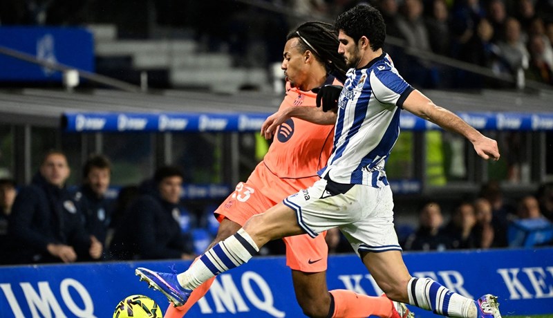 Barcelonin niz zaustavljen u San Sebastianu, domaćin uz puno sreće do tri velika boda