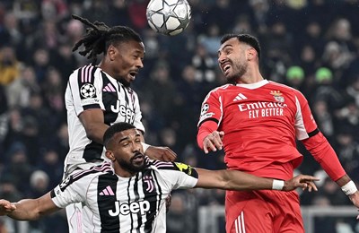 Ivanoviću polovica drugog poluvremena u porazu Benfice na teškom gostovanju u Torinu