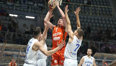 Ramljak propustio meč loptu, Zadar poražen u produžetku od Ljubljančana