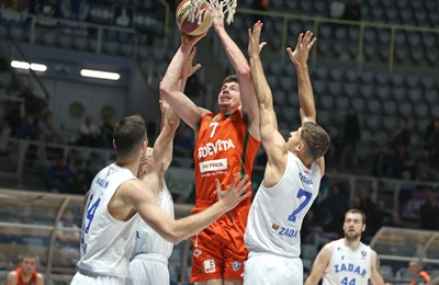 Ramljak propustio meč loptu, Zadar poražen u produžetku od Ljubljančana